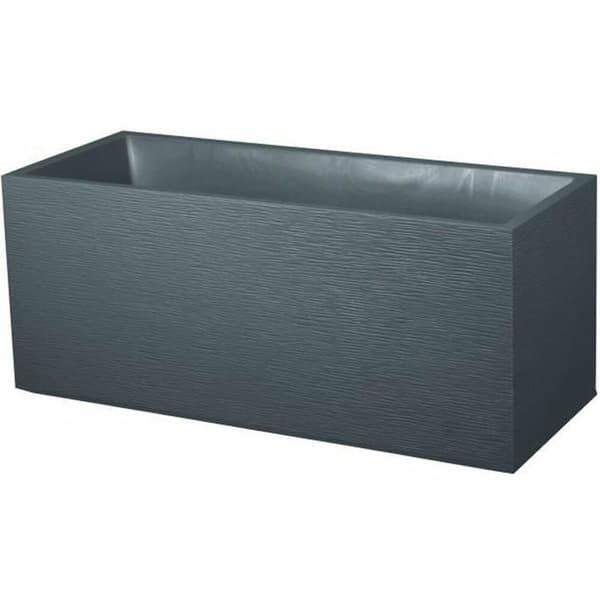 Blomlåda EDA Graphit Up Rektangulär 99,5 x 39 x 43 cm Antracitgrå