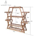 Miniatyrbillede 4 af 5: Plante Stativ, Ekstra Stor Størrelse, Multi Niveau Design