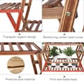 Miniatyrbillede 5 af 5: Plante Stativ, Ekstra Stor Størrelse, Multi Niveau Design