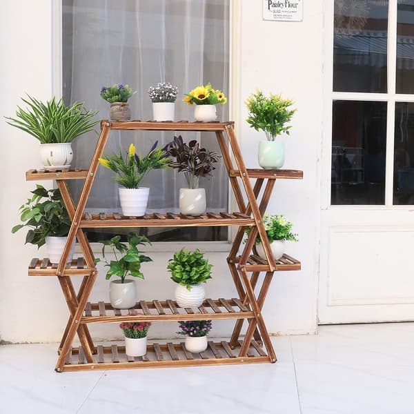 Plante Stativ, Ekstra Stor Størrelse, Multi Niveau Design