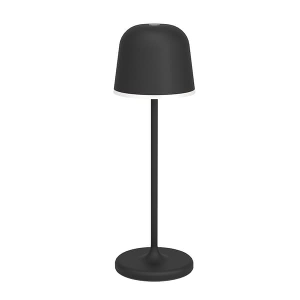 EGLO - MANNERA TABLE LAMP - Black - Height: 34 cm, Diameter: 11 cm