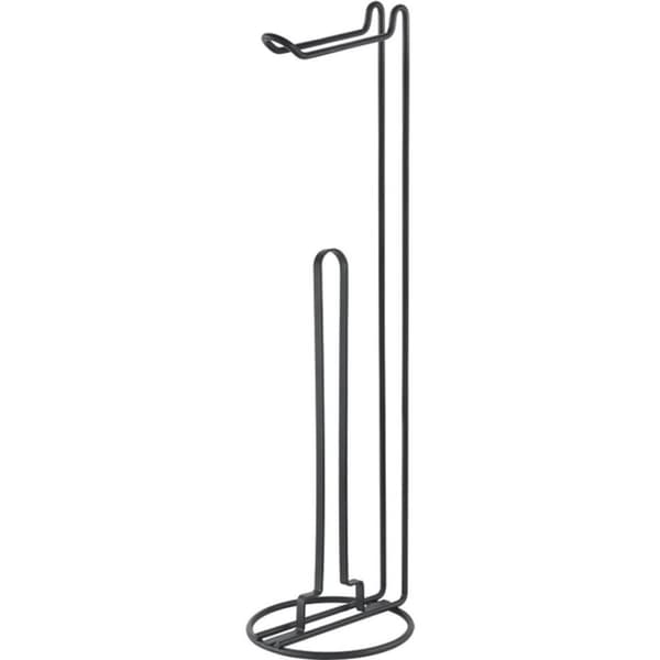 Metaltex Toiletrulleholder til 3 ruller 58x15 cm Sort