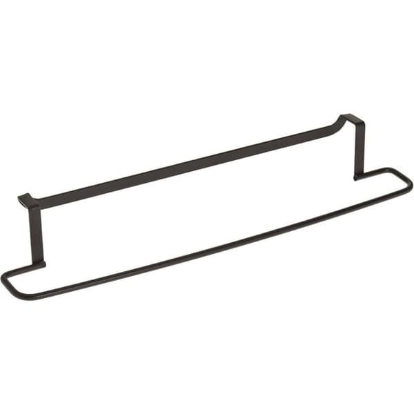 Metaltex Håndklædeholder 38x8x6 cm Sort