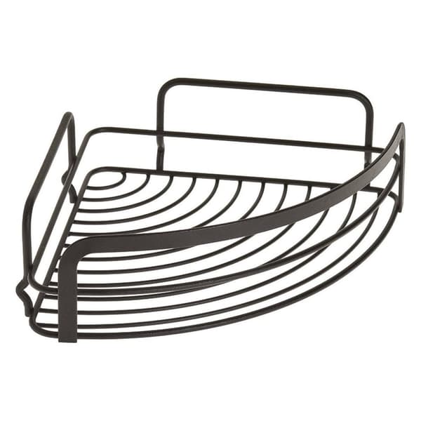 Metaltex Baderumsstativ 20x20x6 cm Sort