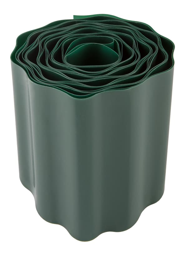 Nurmikon reuna 15 cm x 9 m, vihreä