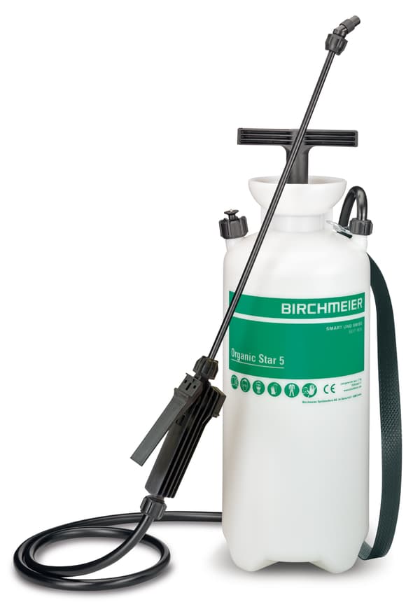 Birchmeier Trädgårdsspruta - Organic Star 5 för ogräsättika