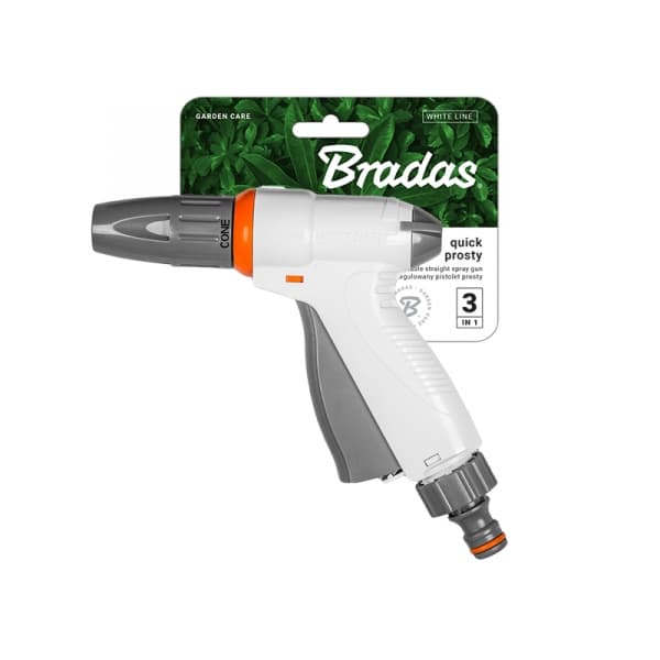 Set med 3 produkter. WHITE LINE QUICK PROSTY justerbar sprøytepistol - vogn