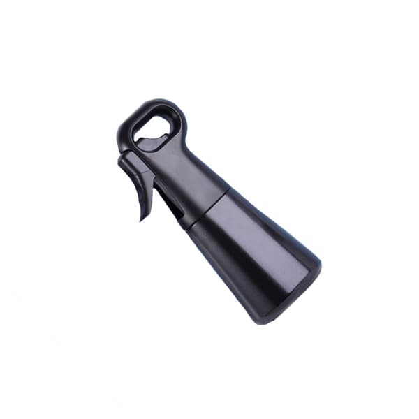 INF 300 ml svart sprayflaske - Kontinuerlig tåke for hår, hage og mer