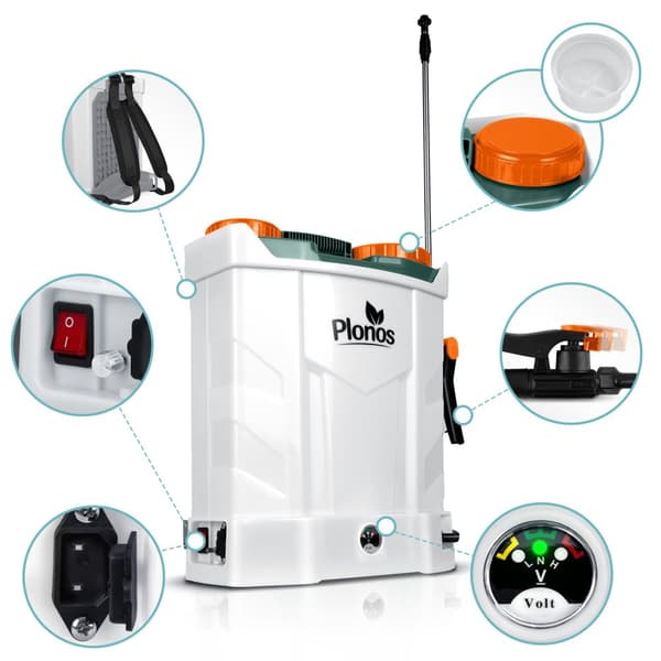 Plonos PL-602 batterisprøjte