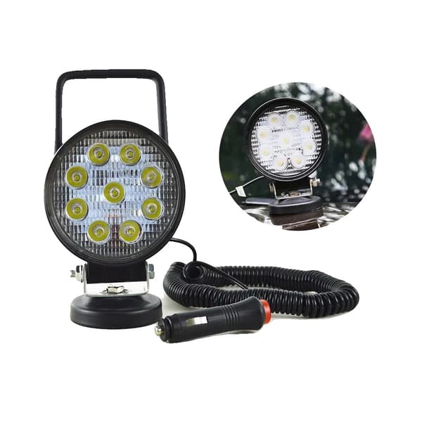 LED-työvalo, kannettava, magneettinen pohja