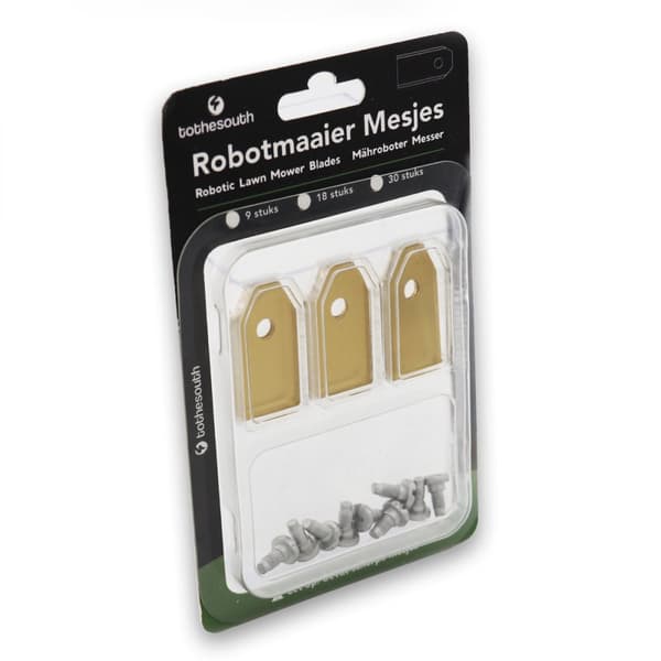 3 Stykker To the South® Knive til robotplæneklippere Titan egnet til Gardena R165 - 3 Stykker