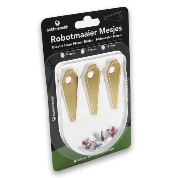 60 Stykker To the South® Knive til robotplæneklippere Titan egnet til Bosch Indego 350 (Connect) - 60 Stykker