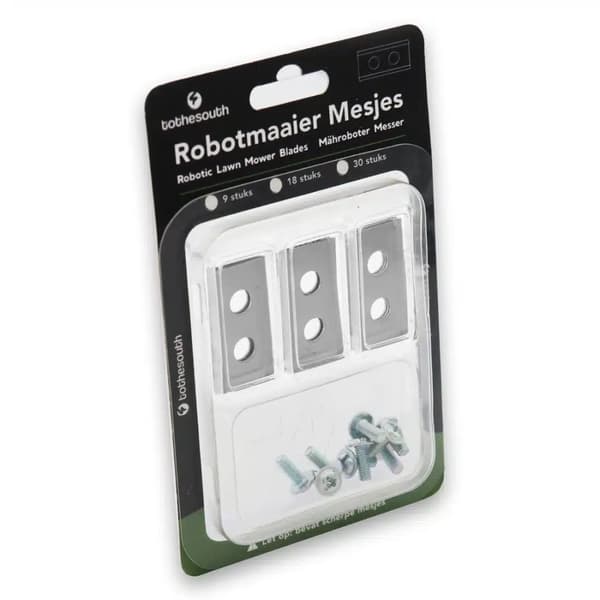 30 Stykker To the South® Knive til robotplæneklippere Stål egnet til Einhell FREELEXO LCD BT+ - 30 Stykker