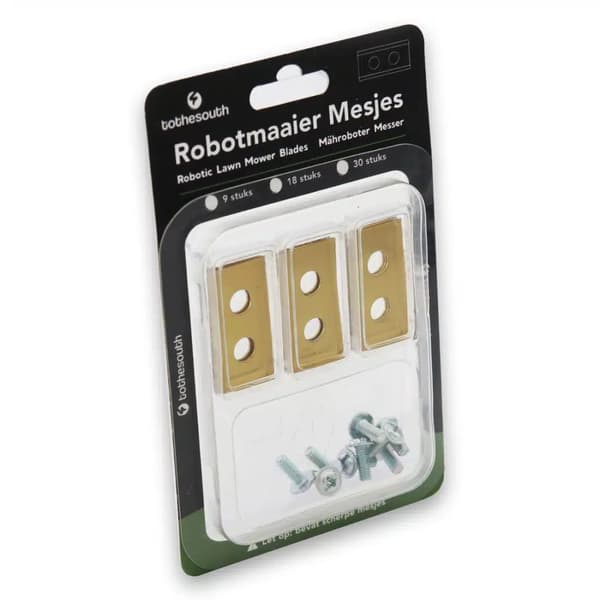 90 Stykker To the South® Knive til robotplæneklippere Titan egnet til Mowox RM 750 BTU-SN - 90 Stykker