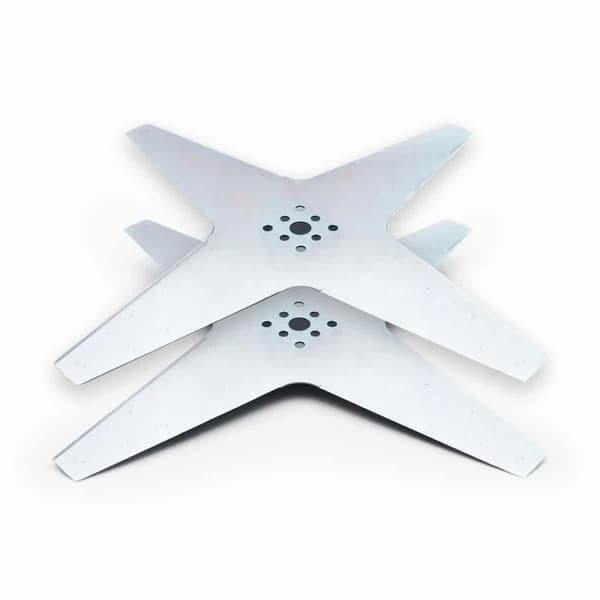 2 knive To the South® Robotplæneklipper Knive egnet til Wiper Ciiky XE (25cm, plat Knive) - 2 Stykker