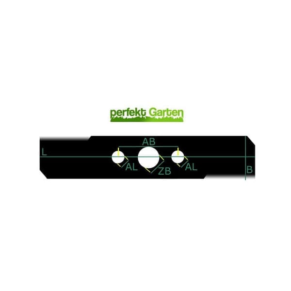 46 CM gräsklippare kniv för McCulloch M46 M46-140WR M46-190AWREX / MBO018 577616118