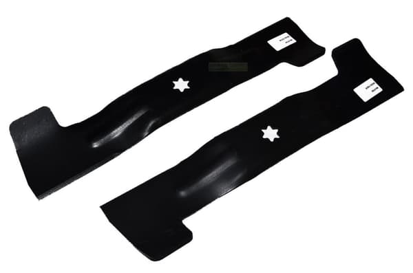 2 x 46,7 CM gräsklippare kniv för MTD 742-04020 / 742-04021, 742-04020A / 742-04021A