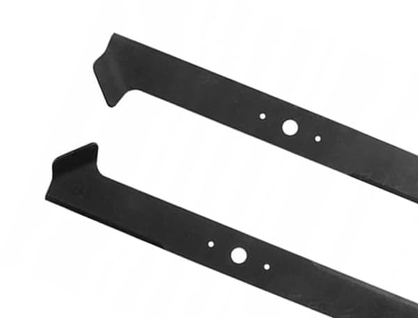 2 X 51,5 CM ruohonleikkurin veitsi varten Toro DH 150 170 190 200 220 106-8557 106-8558
