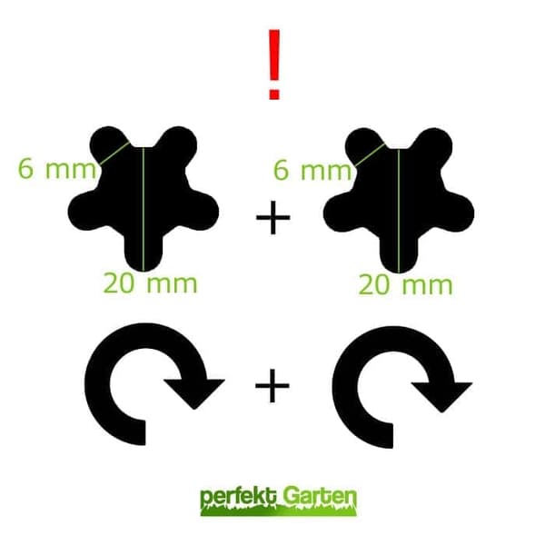 Set Coltelli Per Tagliaerba McCulloch - 97cm | Compatibile Con Modelli M115, M125, M145 | 2 Lame Da 485mm - Foto 9