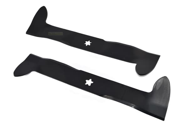 2 X 46 CM 18" ruohonleikkurin veitsi varten Husqvarna CTH130 CTH135 CTH150 CTH155 CTH 92 CM 36"