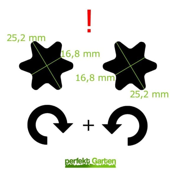2 X 54CM plæneklipper kniv til Cub Cadet CC1018 1019 1022 1023 1024 1025 AN ANK HN KHN RD-J RD-N