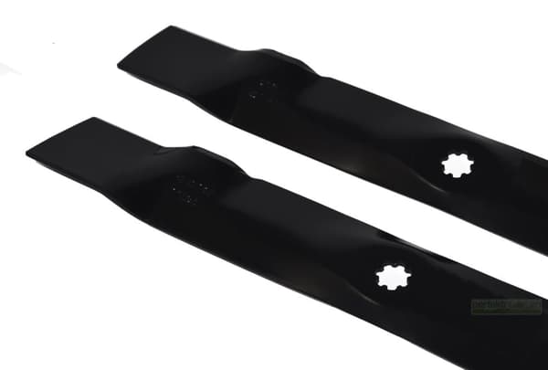 2 X 54,5 CM ruohonleikkurin veitsi varten JOHN DEERE AM141033 X300 ride on