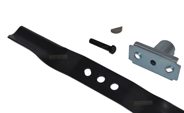 46 CM gräsklippare kniv + knivfäste + kil + skruv för Greencut