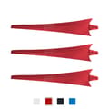 Miniatyrbillede 2 af 2: Vindmølleblad, DIY-samling, højstyrke kulstofibre, 3 blade, rød