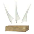 Miniatyrbillede 2 af 2: Vindmølleblade, højstyrke kulstofibre, nylonfiber, 3 Blade, Hvid, Kun Blade