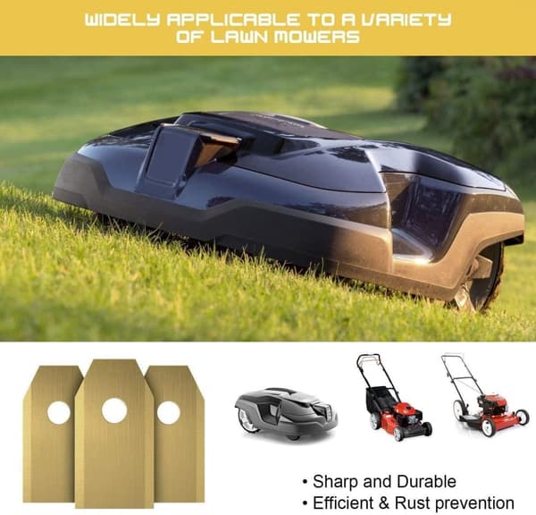 Lollanda 30 pack Knivblad i titan till Husqvarna Automower, Gardena, Meec