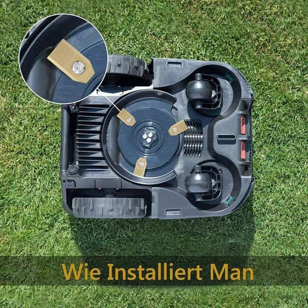 Lollanda 30 pack Knivblad i titan till Husqvarna Automower, Gardena, Meec