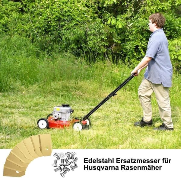 Lollanda 30 pack Knivblad i titan till Husqvarna Automower, Gardena, Meec