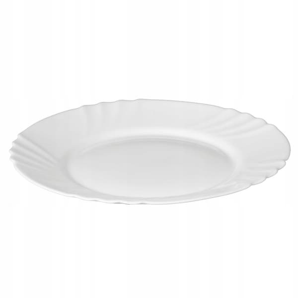 Desserttallrik, grund, vit, rund, 19 cm, Bianco