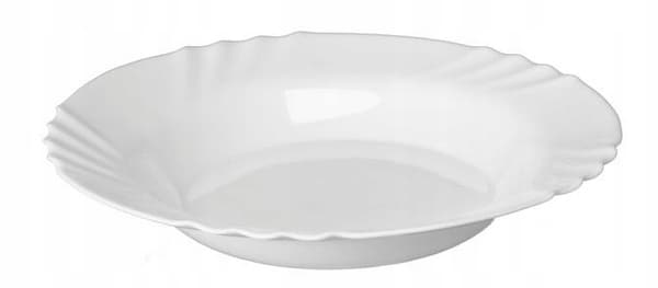Djup porslinstallrik 23 cm