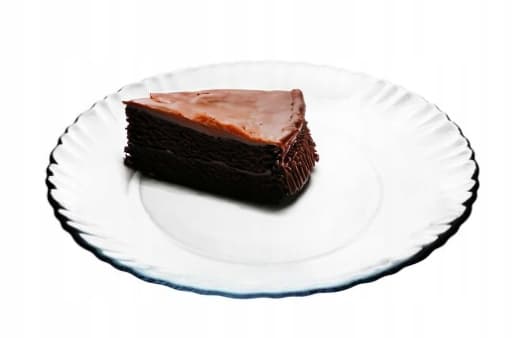 Glas desserttallerken, transparent, 19 cm