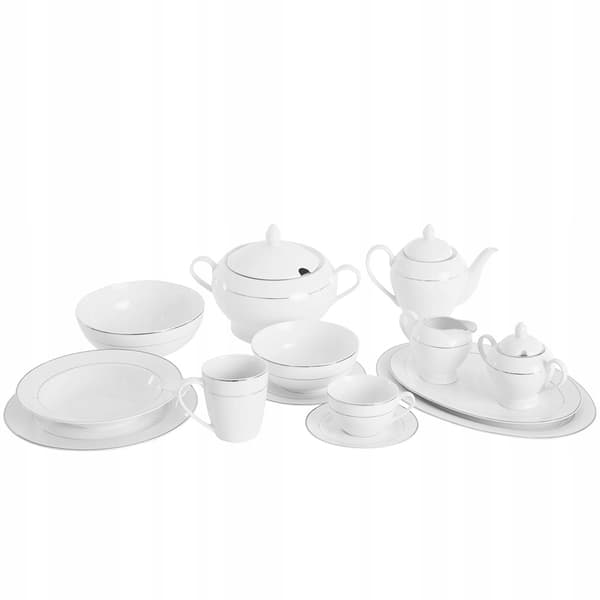 Ambition porslinsdesserttallrik rund vit 16 cm