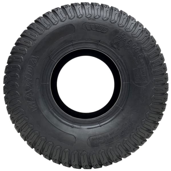 15x6.00-6 Åkbar gräsklippare däck gräs gräsmatta 15x600-6 Wanda