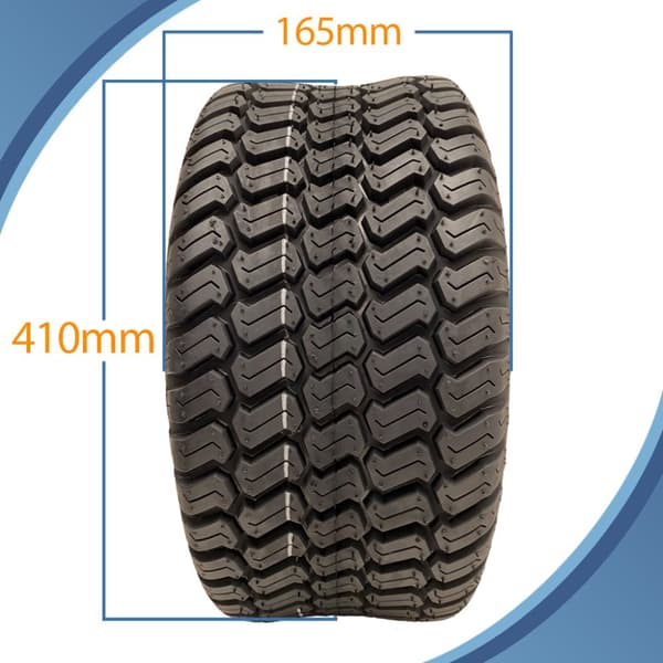 16x6.50-8 plæneklipperdæk, 4ply Multi turf, græs - plæneklipperdæk Wanda P332