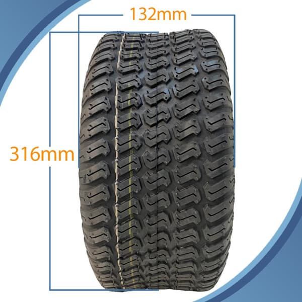 13x5.00-6 4pr Wanda P332 Grass-rengas E-merkitty TL-rengas