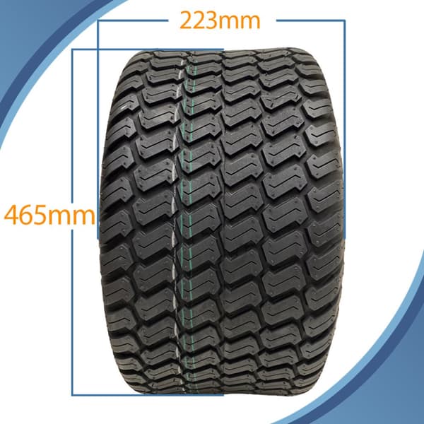18x9.50-8 gräsklippardäck, 4ply gräsmatta, gräs, gräsklippardäck - Wanda P332 - set om 4