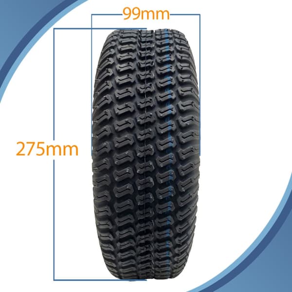 4.10x3.50-4 ruohonleikkurin rengas, 4ply turf, ruoho - nurmikon rengas - Wanda P332 - 4 kpl:n sarja