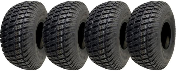 15x6.00-6 Græsdæk 4ply Turf Ride on Plæneklipper Wanda P332 Tubeless (sæt med 4)
