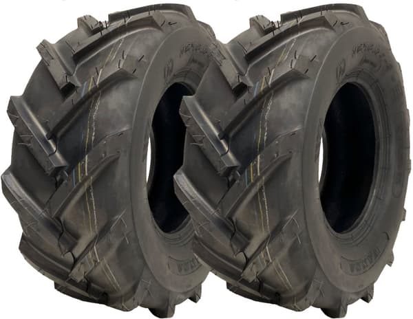 16x6.50-8 Open Centre Tyres Cleated Lug Industrial Plant Wanda P328 (Set of 2)