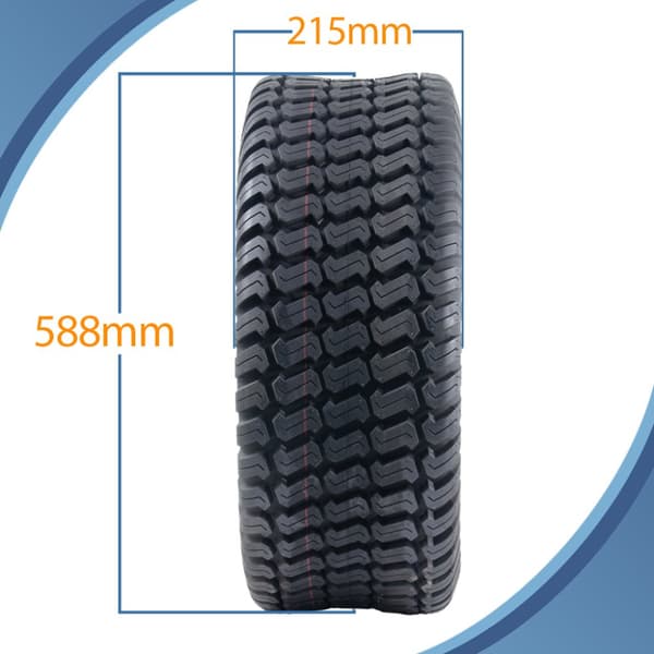23x8.50-12 ruohonleikkurin rengas 4ply Turf Grass P332 Wanda Road Legal 500kg (2 kpl) (2 kpl)