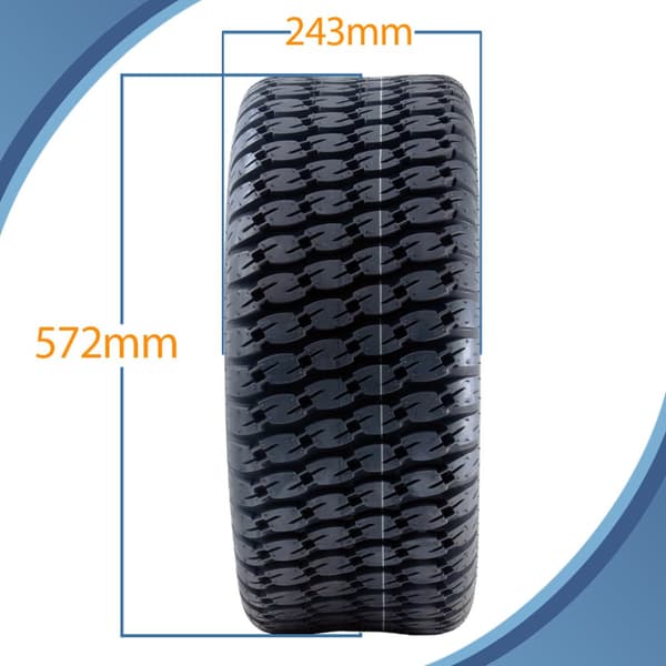 22x9.50-10 4ply Grass Rengas John Deere Gator Turf ruohonleikkureihin P532 (3 kpl:n sarja)