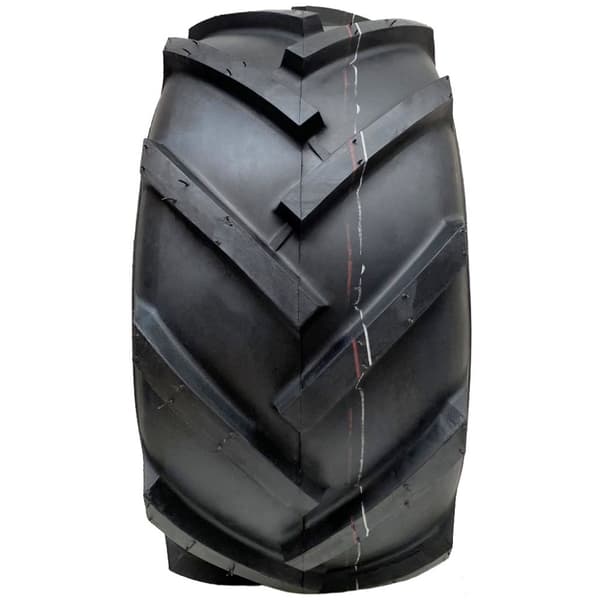 18x9.50-8 Open Centre Däck på fälg Klyvda Rotovator 4 dubbar 100 mm PCD (uppsättning om 4)