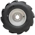 Miniatyrbillede 4 af 9: 18x9.50-8 Open Centre Dæk på fælg Cleated Rotovator 4 Stud 4 Inch PCD (sæt med 4)