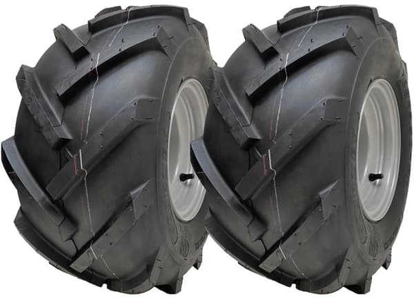 18x9.50-8 Avoin keskusrengas vanteella Cleated Rotovator 4 Stud 4 tuuman PCD (2 kpl) (sarja)