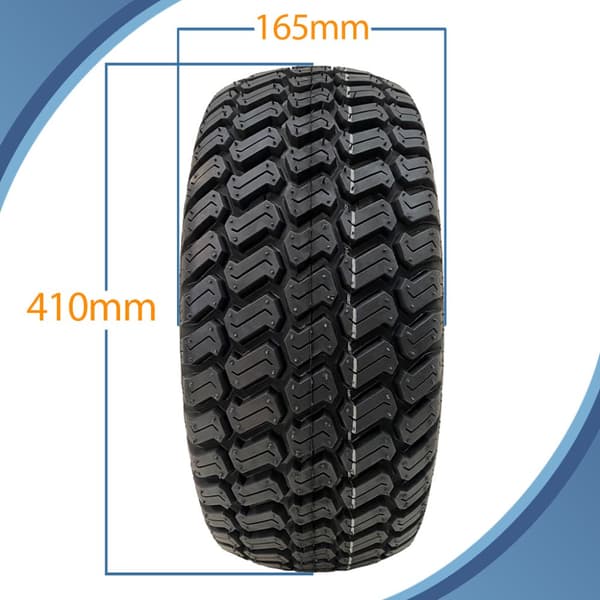 16x6.50-8 ruohonrenkaat pyörän kuulalaakeroidulla vanteella Ruohonleikkuri Quad ATV (2 kpl)