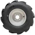 Miniatyrbillede 4 af 9: 18x9.50-8 Open Centre Dæk på fælg Cleated Rotovator 4 Stud 100mm PCD (Sæt med 2)